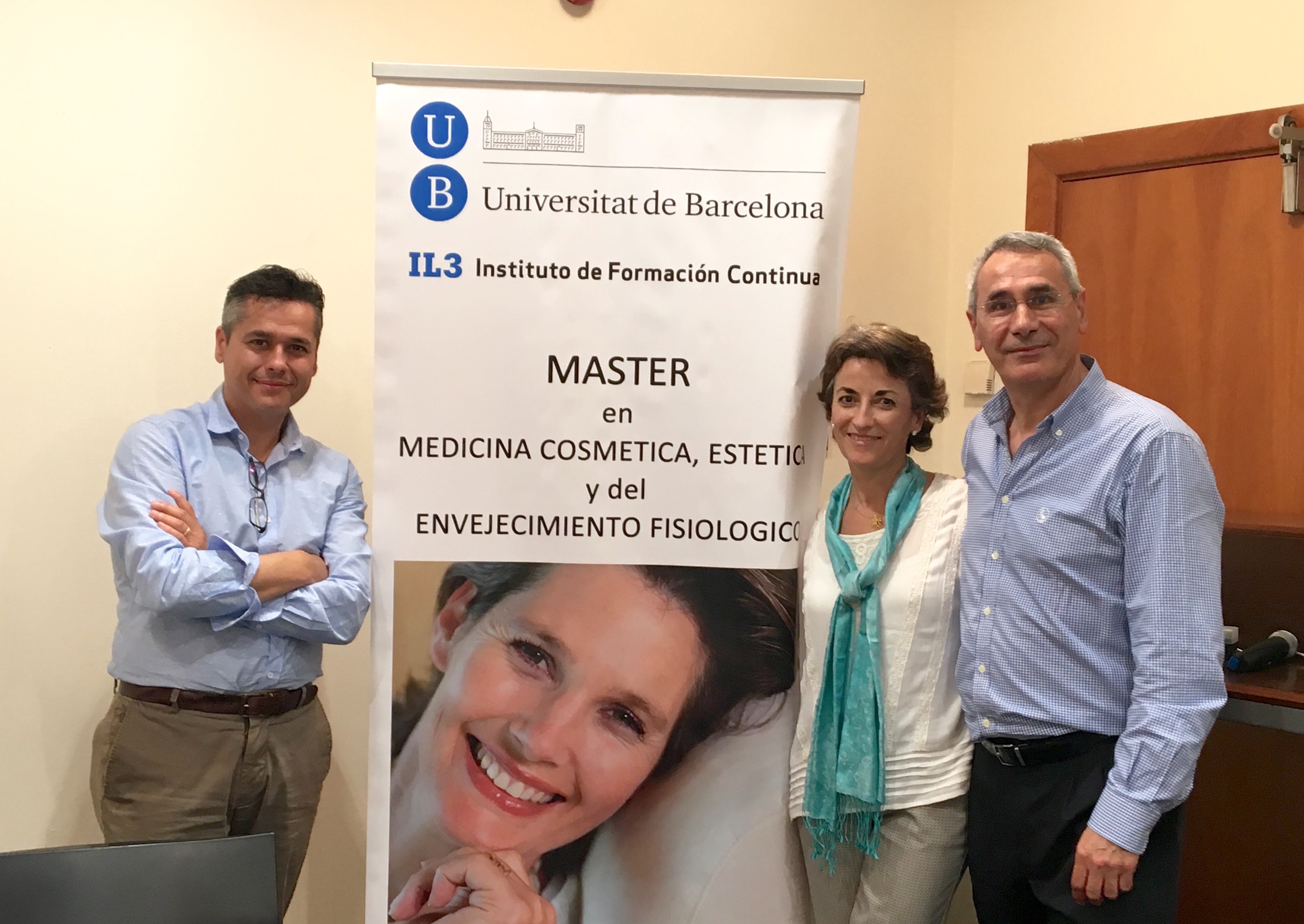 El Dr. J. Salinas participó en Junio como ponente en el Máster en Medicina Cosmética, Estética y del Envejecimiento Fisiológico